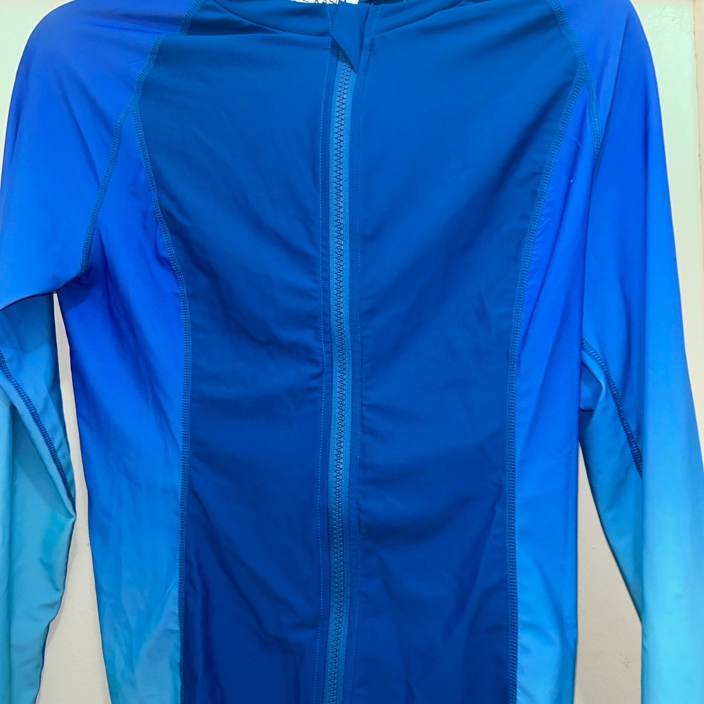 Aqua Design Men's Blue Rash Guard - Picture 2 of 7